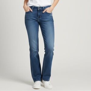 Calvin Klein  Blue Denim Jeans lean boot sz 6